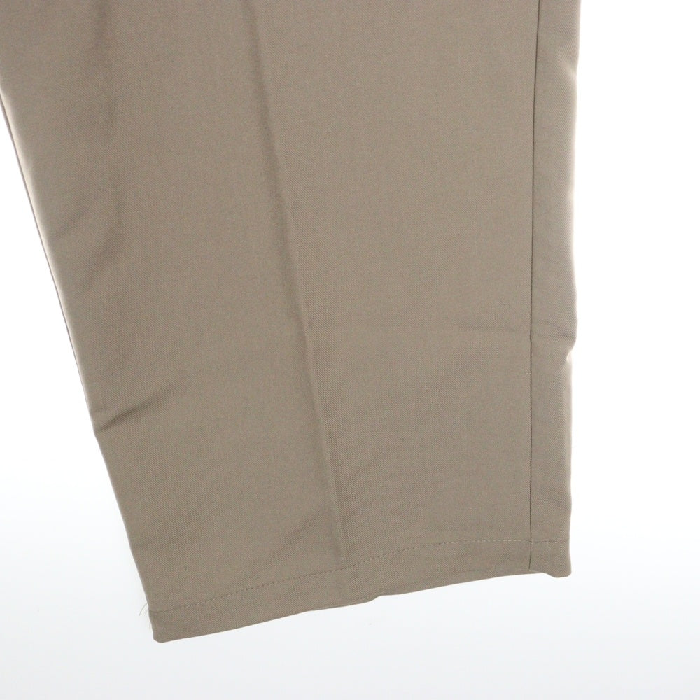STUSSY(ステューシー) VOLUME PLEATED TROUSER PANTS ボリューム トラウザー プリーツド パンツ ベージュ