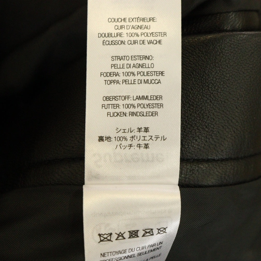 SUPREME(シュプリーム) 23AW Leather Double Knee Painter Pant レザー ダブルニー ペインターパンツ ブラック