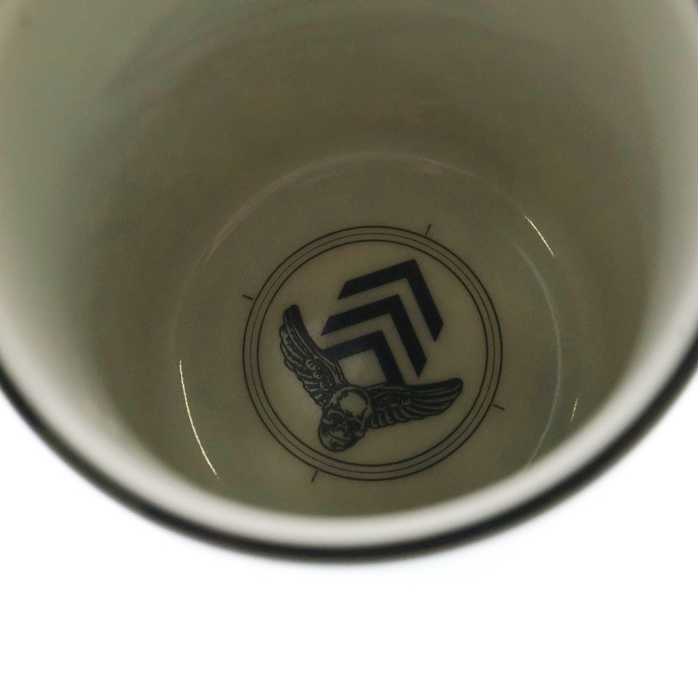 CHROME HEARTS(クロムハーツ) FOTI フォティ 湯呑み ノベルティ グラス ホワイト/ブラック ■