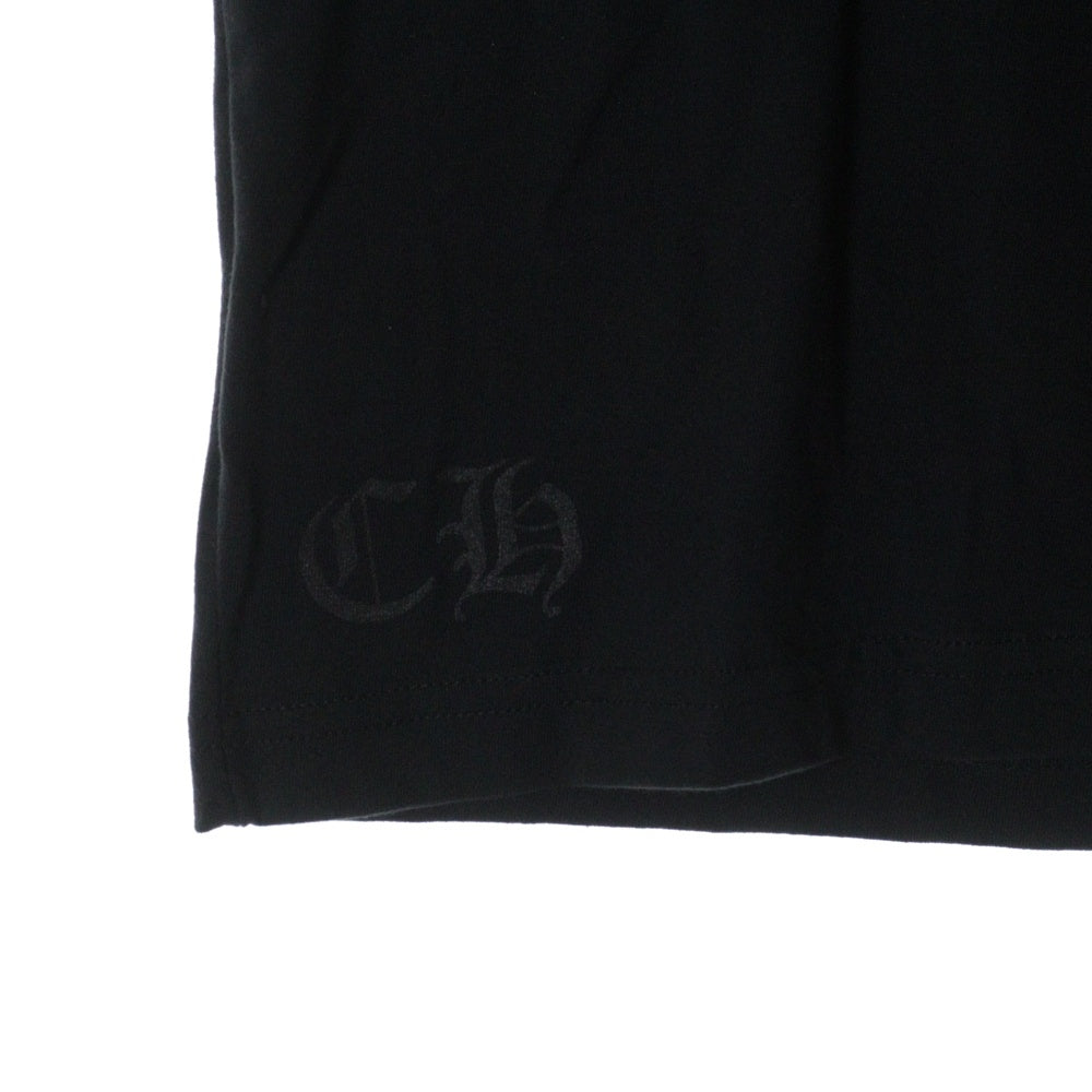 CHROME HEARTS(クロムハーツ) MLTCOL CEM CRS T-SHRT マルチカラーセメタリークロスプリント クルーネック 半袖Tシャツ カットソー ブラック
