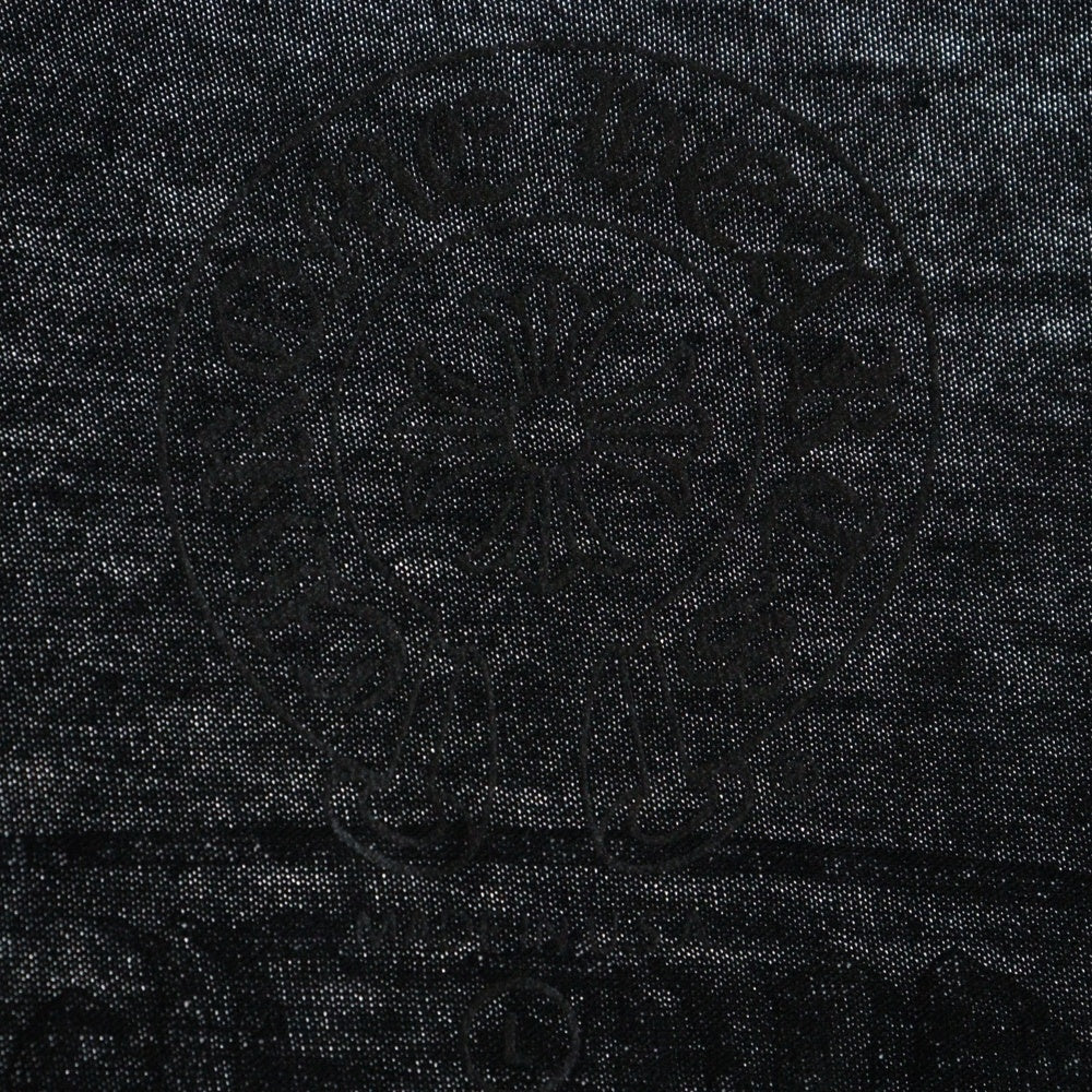 CHROME HEARTS(クロムハーツ) MLTCOL CEM CRS T-SHRT マルチカラーセメタリークロスプリント クルーネック 半袖Tシャツ カットソー ブラック