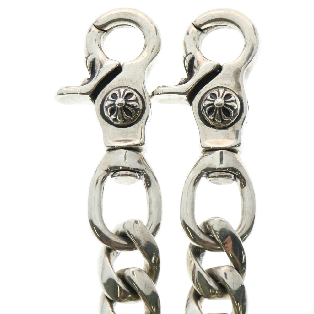 CHROME HEARTS(クロムハーツ) CLASSIC LONG-T/2クリップロングクラシック ウォレットチェーン シルバー BCA066