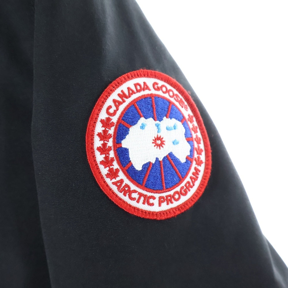 CANADA GOOSE(カナダグース) CHARLOTTE PARKA シャーロットパーカ コヨーテファー フーデッドダウンジャケット ブラック レディース 2300JL R