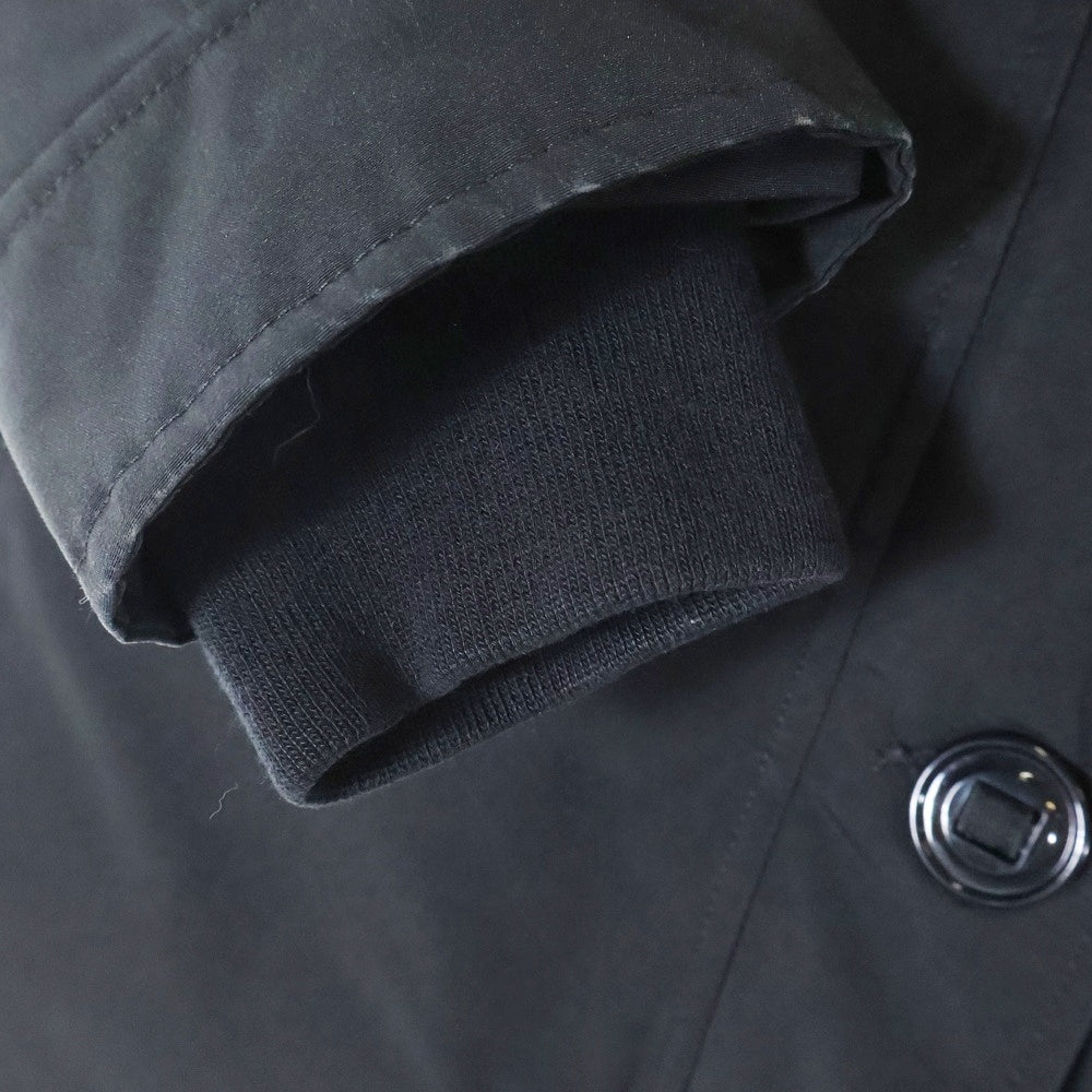 CANADA GOOSE(カナダグース) CHARLOTTE PARKA シャーロットパーカ コヨーテファー フーデッドダウンジャケット ブラック レディース 2300JL R