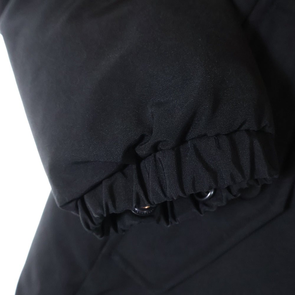 Cape Heights(ケイプハイツ) ELLNORA エルノラ コヨーテファー フーデッド ダウンコート ブラック レディース