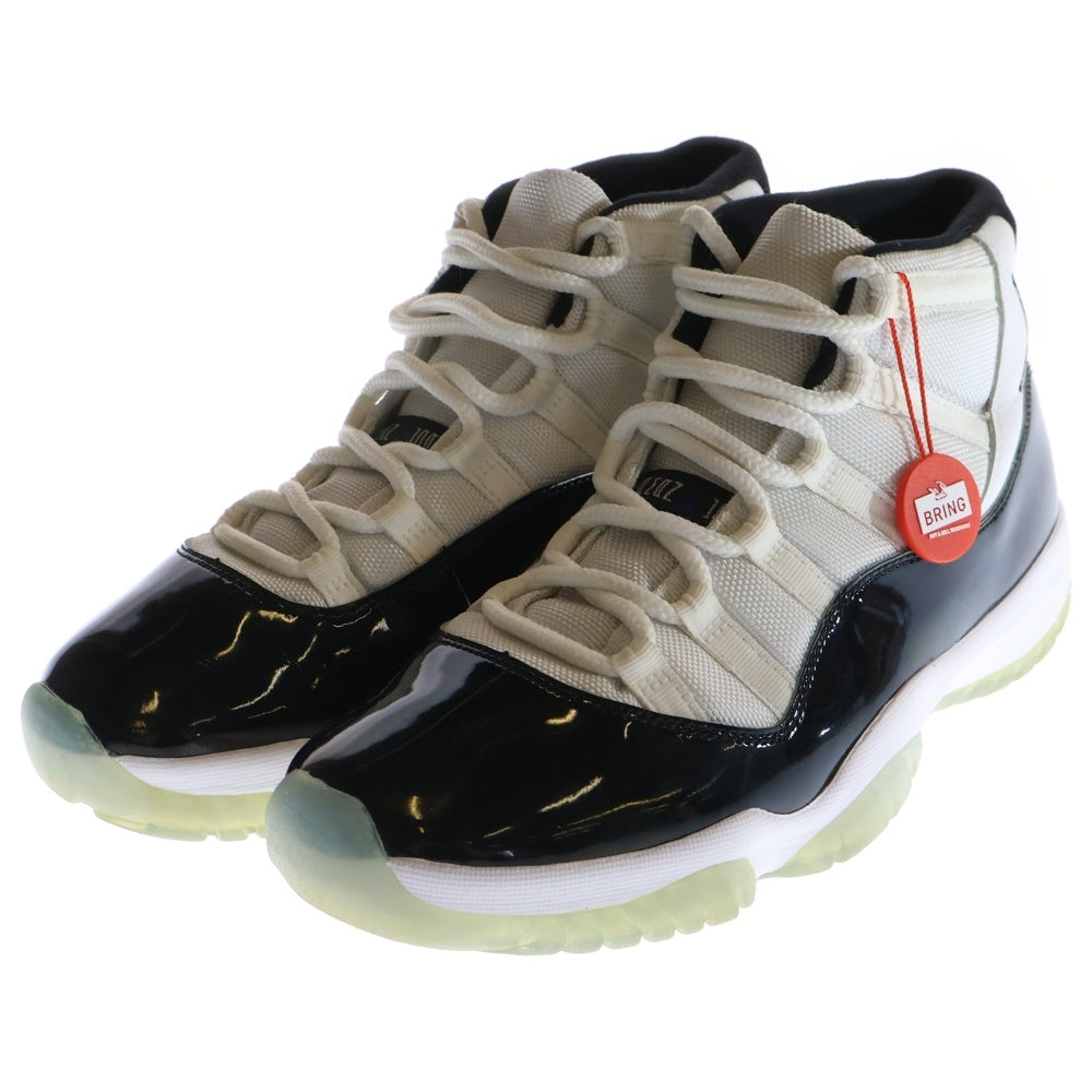 NIKE(ナイキ) AIR JORDAN 11 RETRO CONCORD エアジョーダン レトロ コンコルド ハイカットスニーカー ブラック/ホワイト US9.5/27.5cm 378037-100