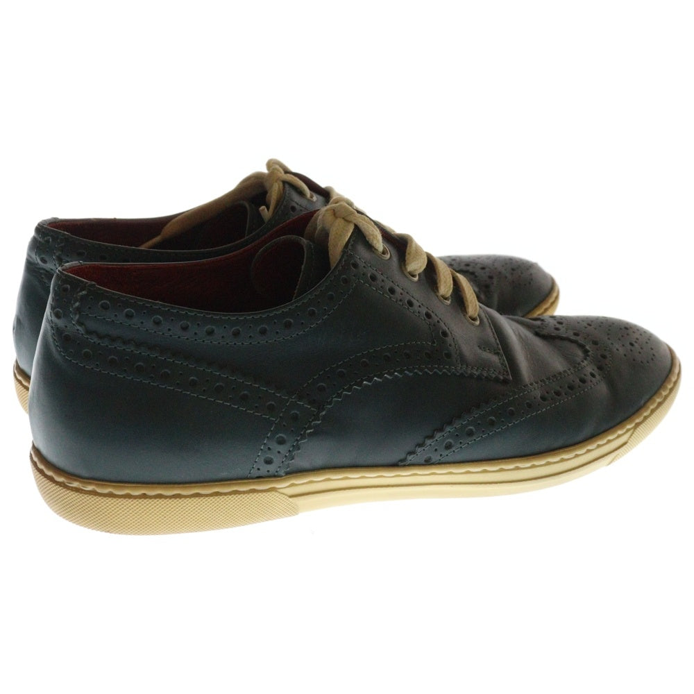 JUNYA WATANABE COMME des GARCONS(ジュンヤワタナベ コムデギャルソン) ×Tricker's トリッカーズ ウィングチップ レースアップ レザー スニーカー グリーン