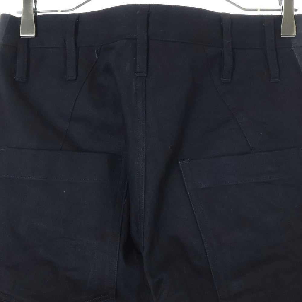 kiryuyrik(キリュウキリュウ) 19AW BB DENIM SLASH SKINNY DAMAGE PANTS ダメージ加工 スラッシュ スキニー デニムパンツ ブラック KI-HP09-005PINT