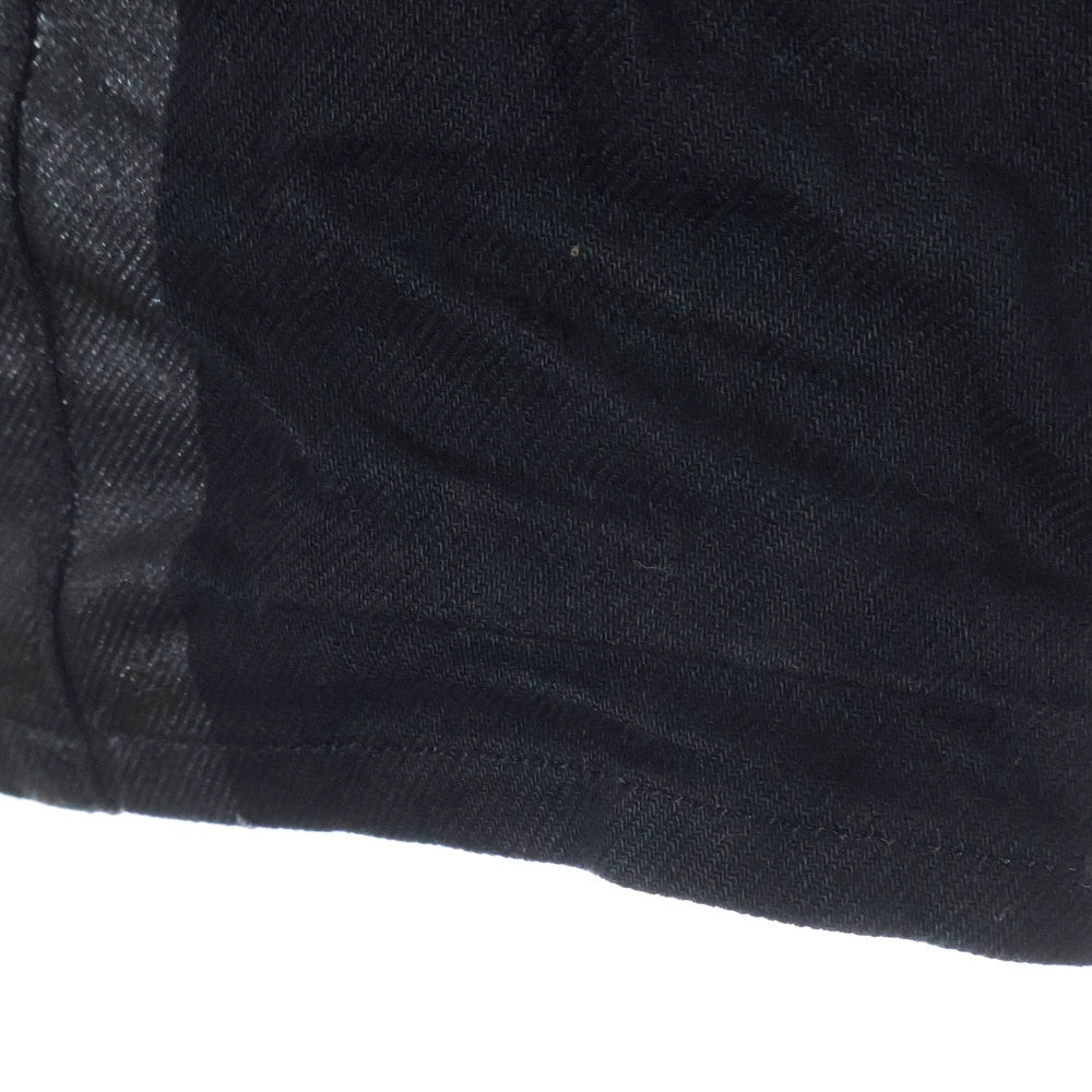 kiryuyrik(キリュウキリュウ) 19AW BB DENIM SLASH SKINNY DAMAGE PANTS ダメージ加工 スラッシュ スキニー デニムパンツ ブラック KI-HP09-005PINT