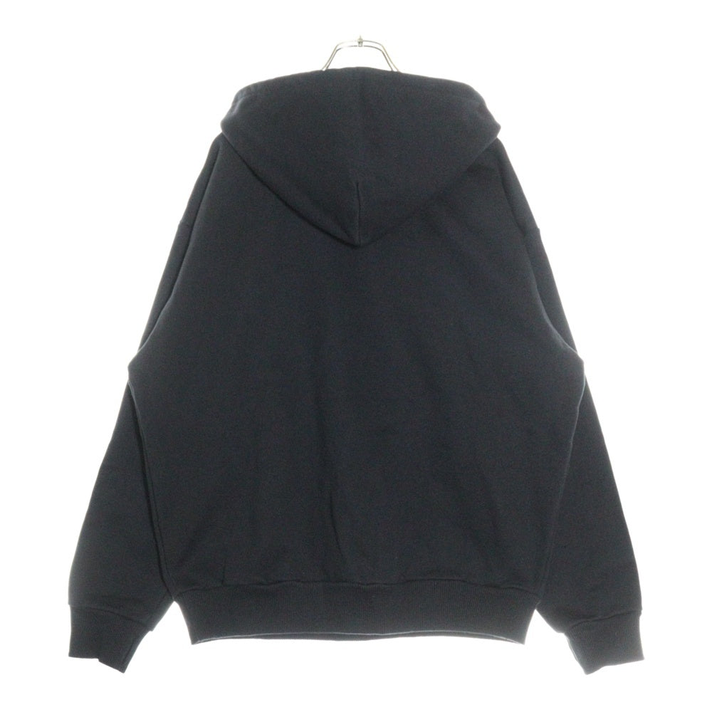 adidas(アディダス) KoRn HOODIE コーン ロゴエンブロイダリー スウェットプルオーバーパーカー ブラック IN9102