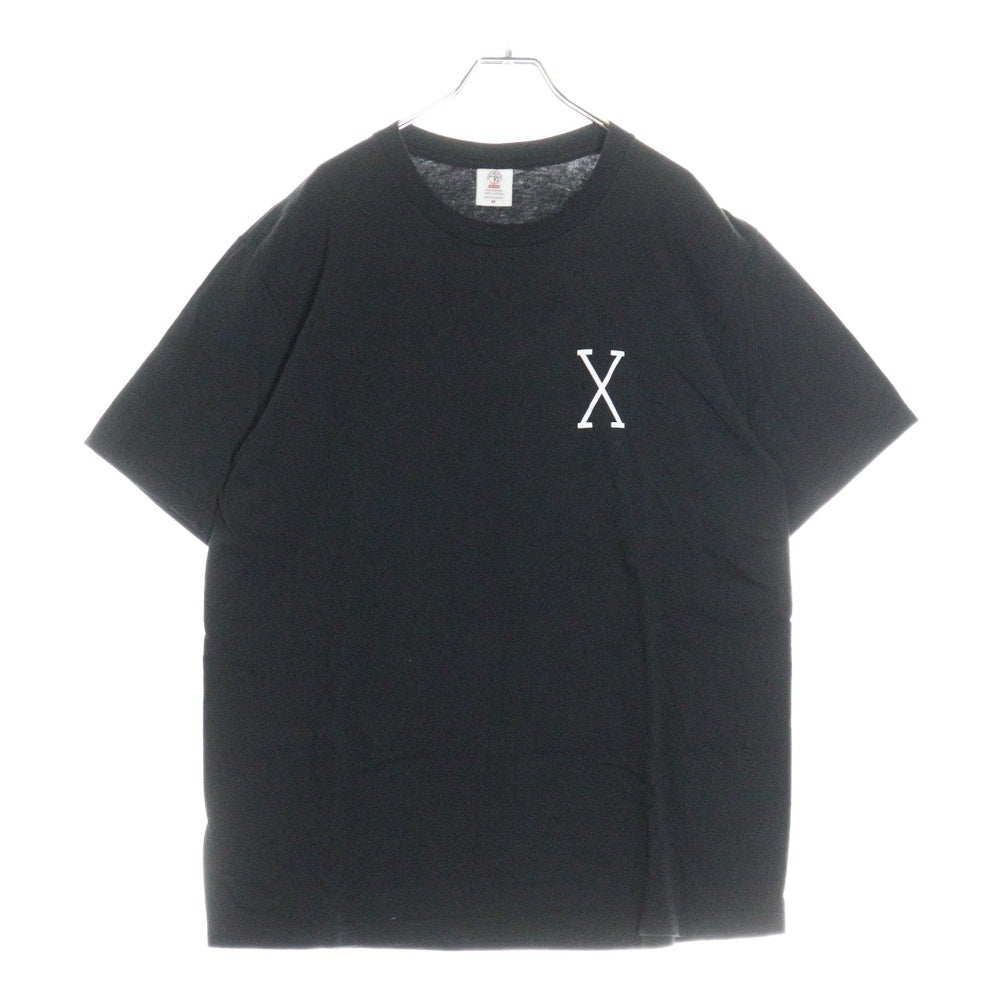 SUPREME(シュプリーム) 40 Acres Malcolm X Tee 40エーカー マルコムエックス グラフィックプリント クルーネック半袖Tシャツ カットソー ブラック