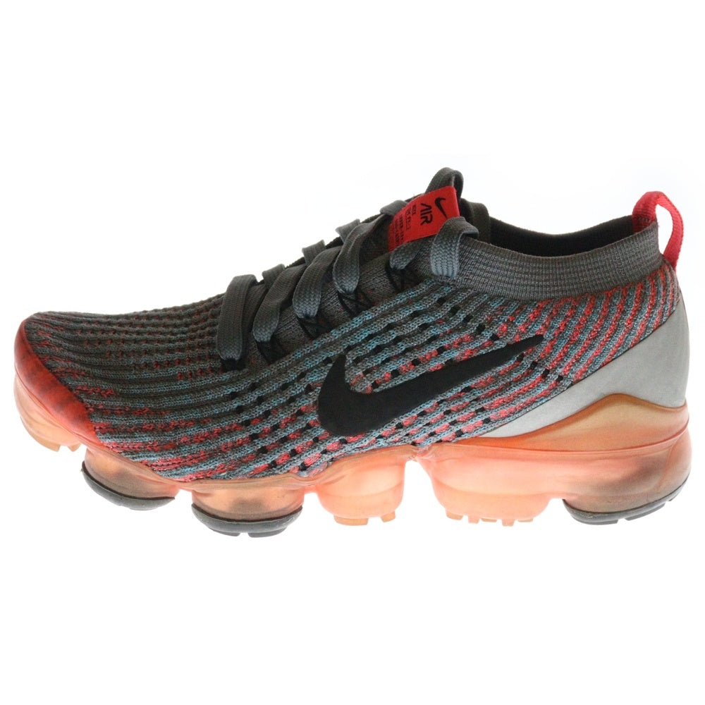 NIKE(ナイキ) WMNS AIR VAPORMAX FLYKNIT3 LAVA GREY ウィメンズ エア ヴェイパーマックス フライニット3 ラヴァグレー ローカットスニーカー レディース US7/24cm AJ6910-601