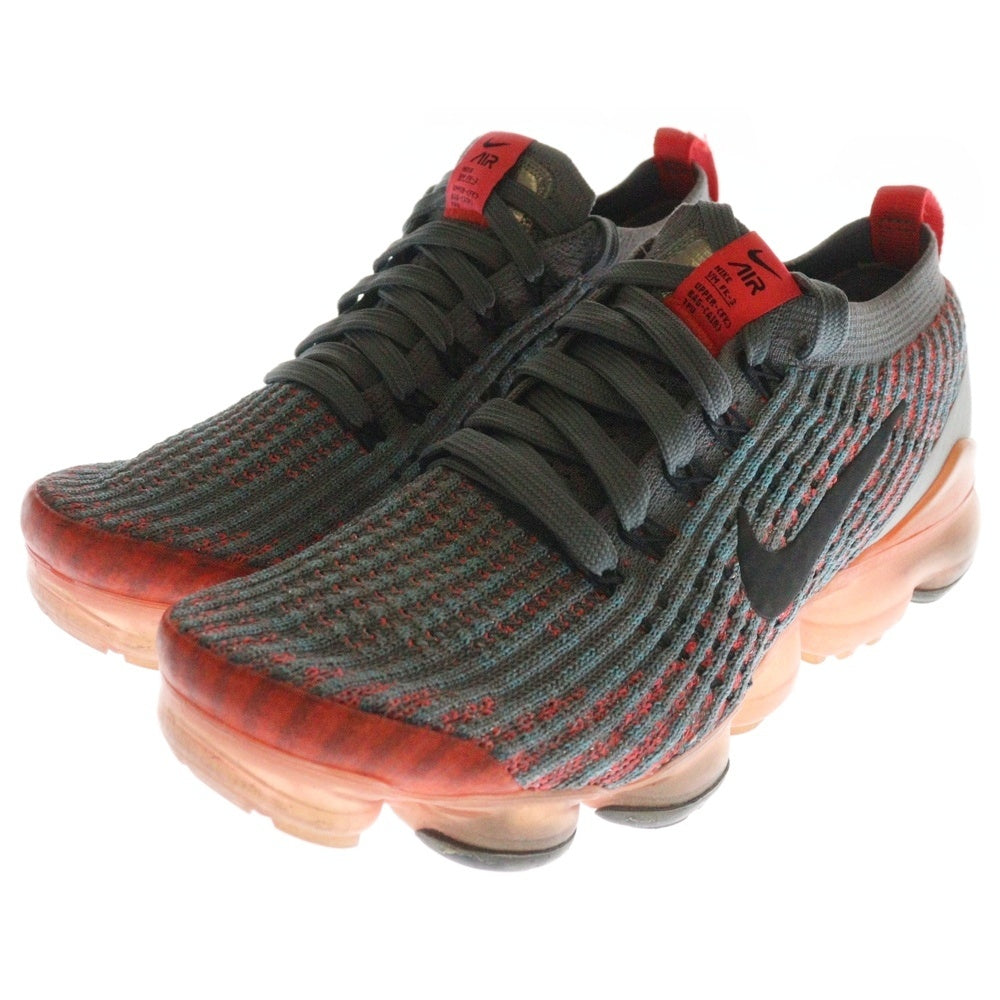 NIKE(ナイキ) WMNS AIR VAPORMAX FLYKNIT3 LAVA GREY ウィメンズ エア ヴェイパーマックス フライニット3 ラヴァグレー ローカットスニーカー レディース US7/24cm AJ6910-601