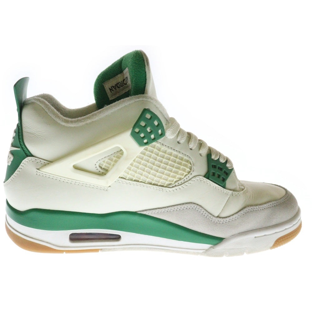 NIKE SB(ナイキエスビー) AIR JORDAN 4 RETRO SP PINE GREEN エアジョーダン4 レトロ SP パイングリーン ハイカットスニーカー ホワイト/グリーン US9/27cm DR5415-103
