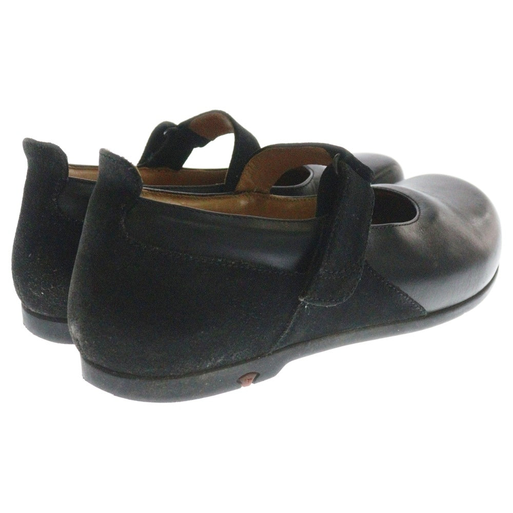 BIRKENSTOCK(ビルケンシュトック) ×FOOTPRINTS フットプリンツ ストラップ付き レザーサンダル レディース ブラック