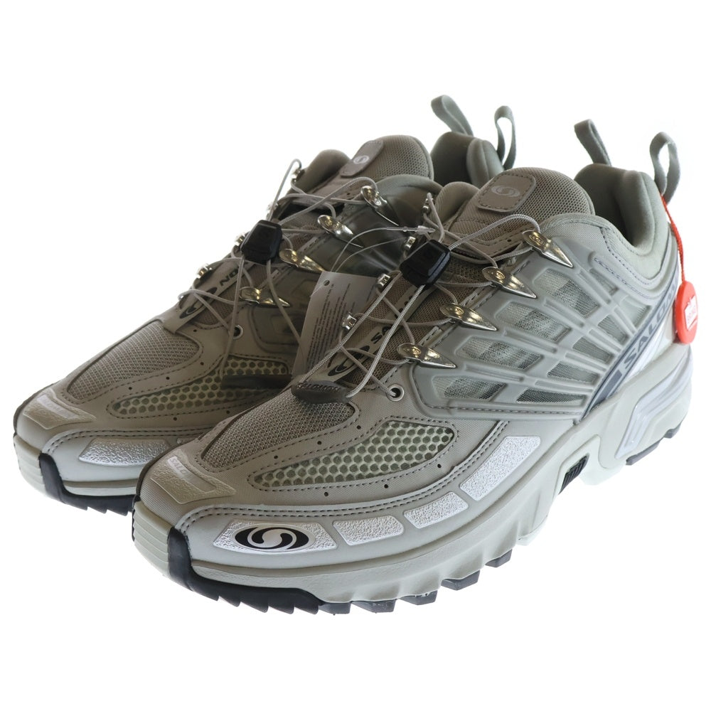 SALOMON(サロモン) ACS PRO メッシュ ローカットスニーカー グレー US8.5/26.5cm 472991