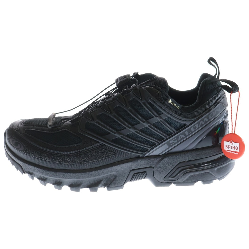 SALOMON(サロモン) ACS PRO GTX ゴアテックス メッシュ ローカットスニーカー ブラック US9/27cm 475994