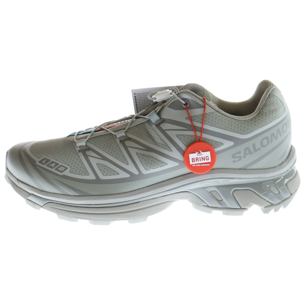 SALOMON(サロモン) XT-6 GHOST GREY ゴーストグレー メッシュ ローカットスニーカー US10/28cm 474448