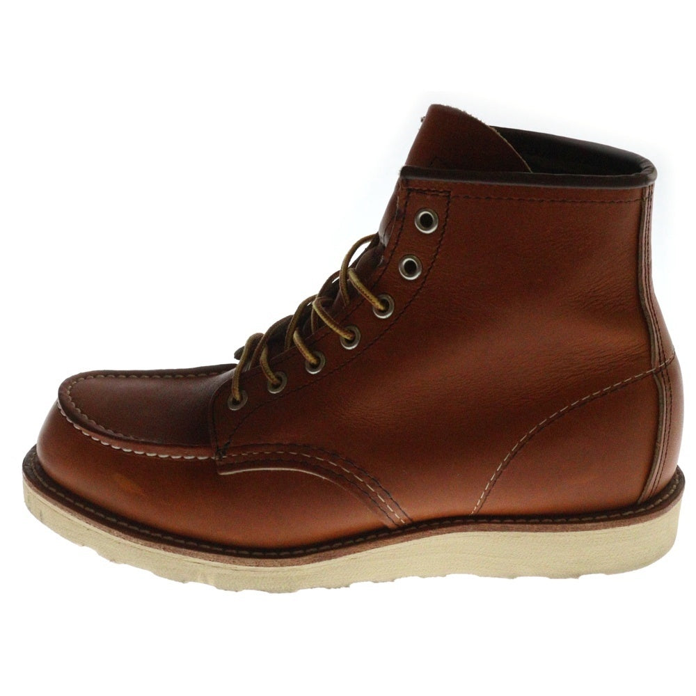 RED WING(レッド ウイング) 6inch CLASSIC MOC TOE 875 クラシック モック レースアップ ブーツ ブラウン US8/26.0cm