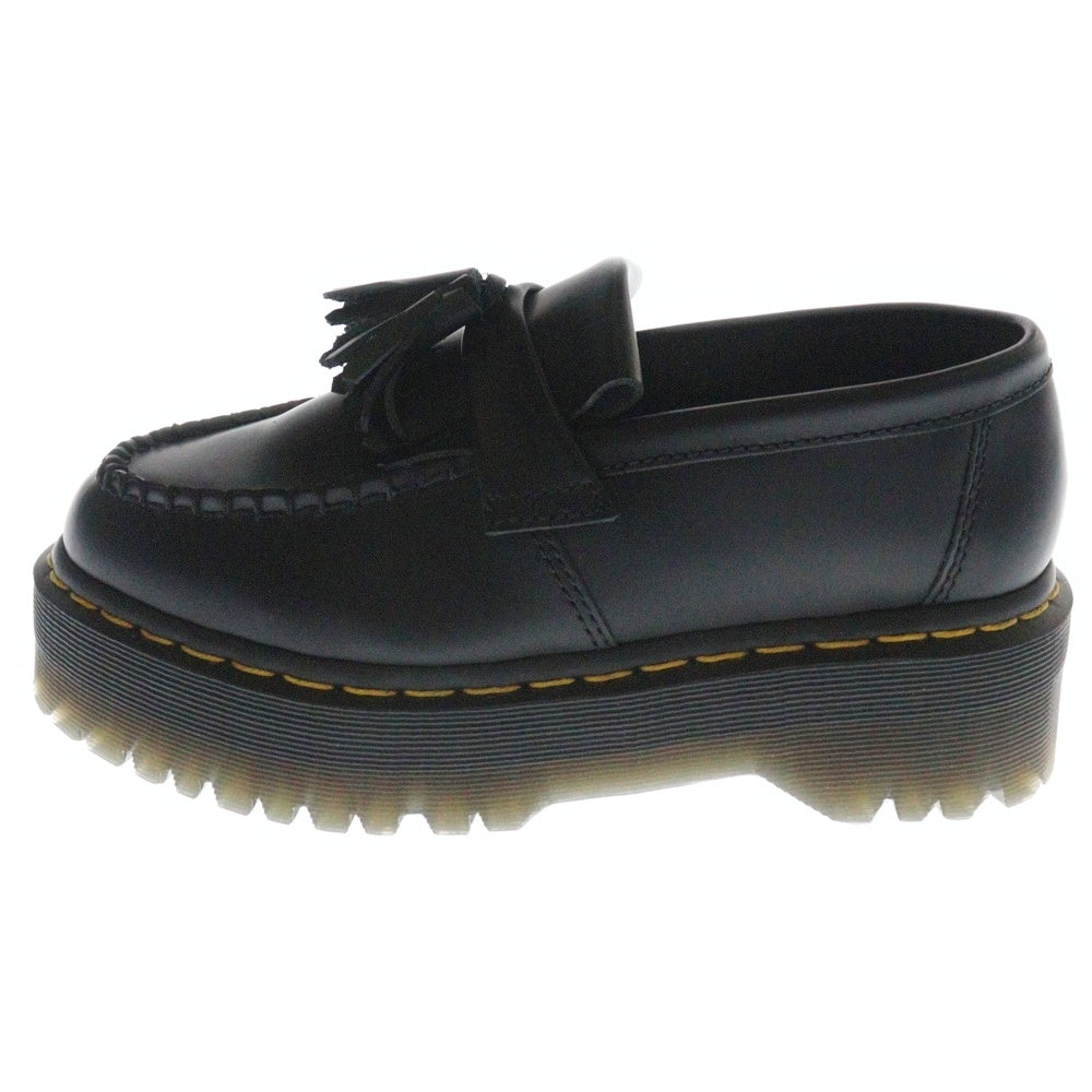 Dr.Martens(ドクターマーチン) ADRIAN エイドリアン 厚底 タッセル ローファー フリンジ レザー シューズ ブラック レディース 2293