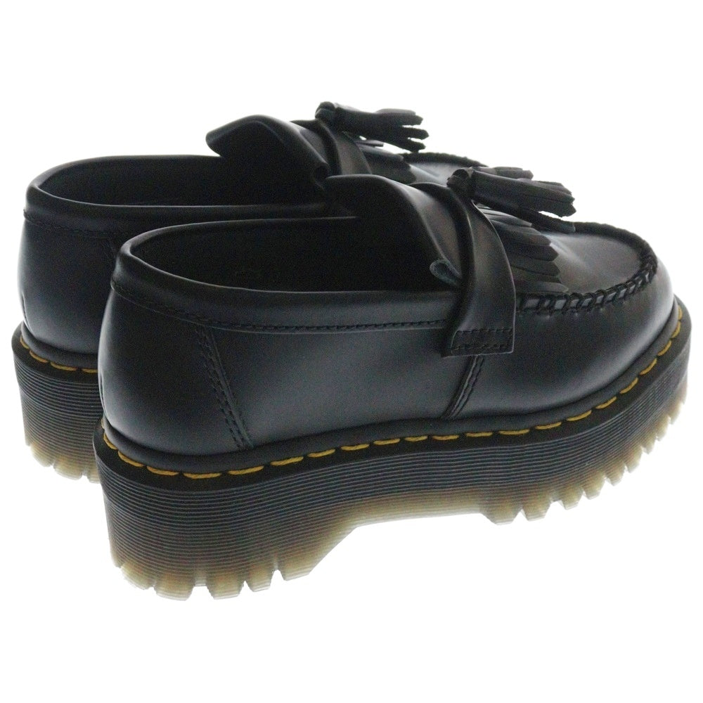 Dr.Martens(ドクターマーチン) ADRIAN エイドリアン 厚底 タッセル ローファー フリンジ レザー シューズ ブラック レディース 2293
