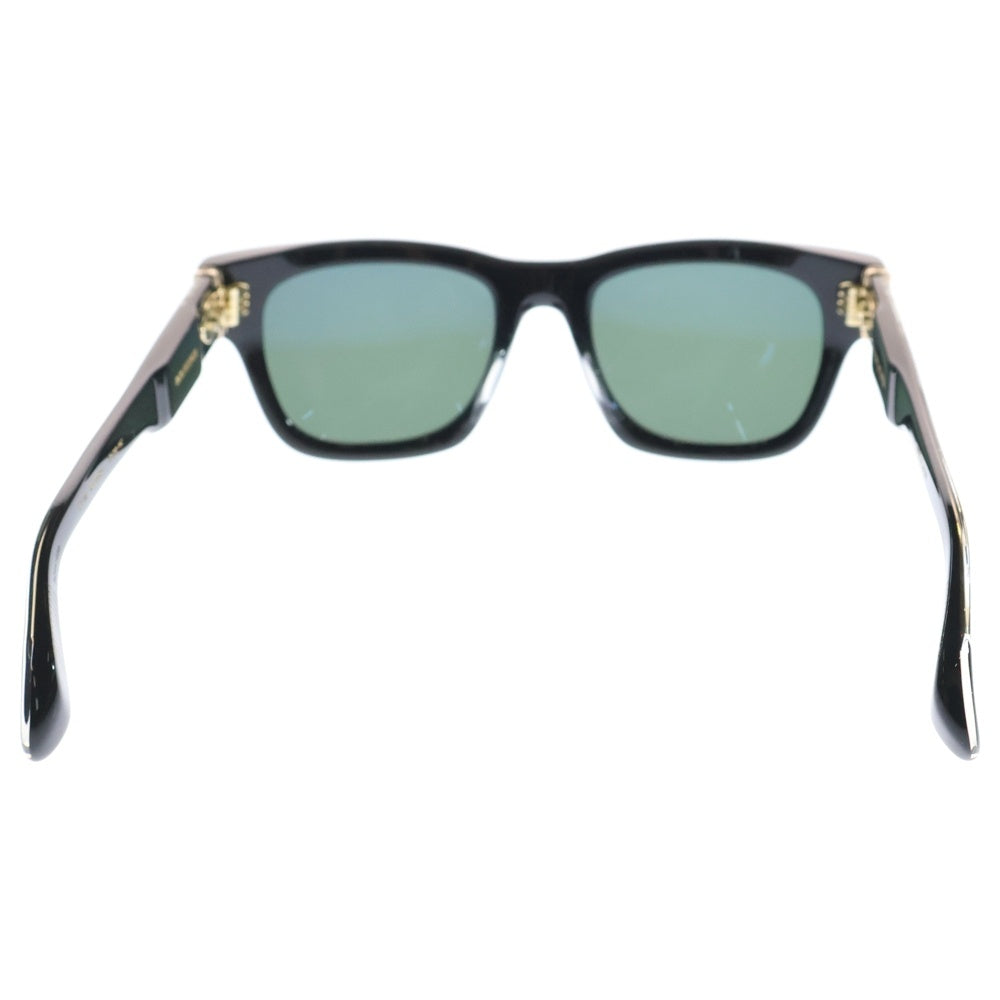 CHROME HEARTS(クロムハーツ) DICK FITZENER CHプラステンプル ウェリントン セルフレーム サングラス 眼鏡 アイウェア ブラック