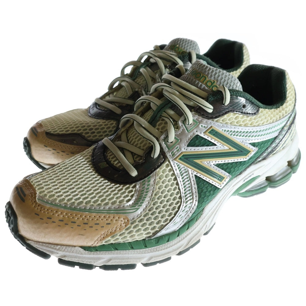 New Balance(ニューバランス) ×AIME LEON DORE ML860AL2 860V2 エメレオンドレ メッシュローカットスニーカー グリーン US9.5/27.5cm