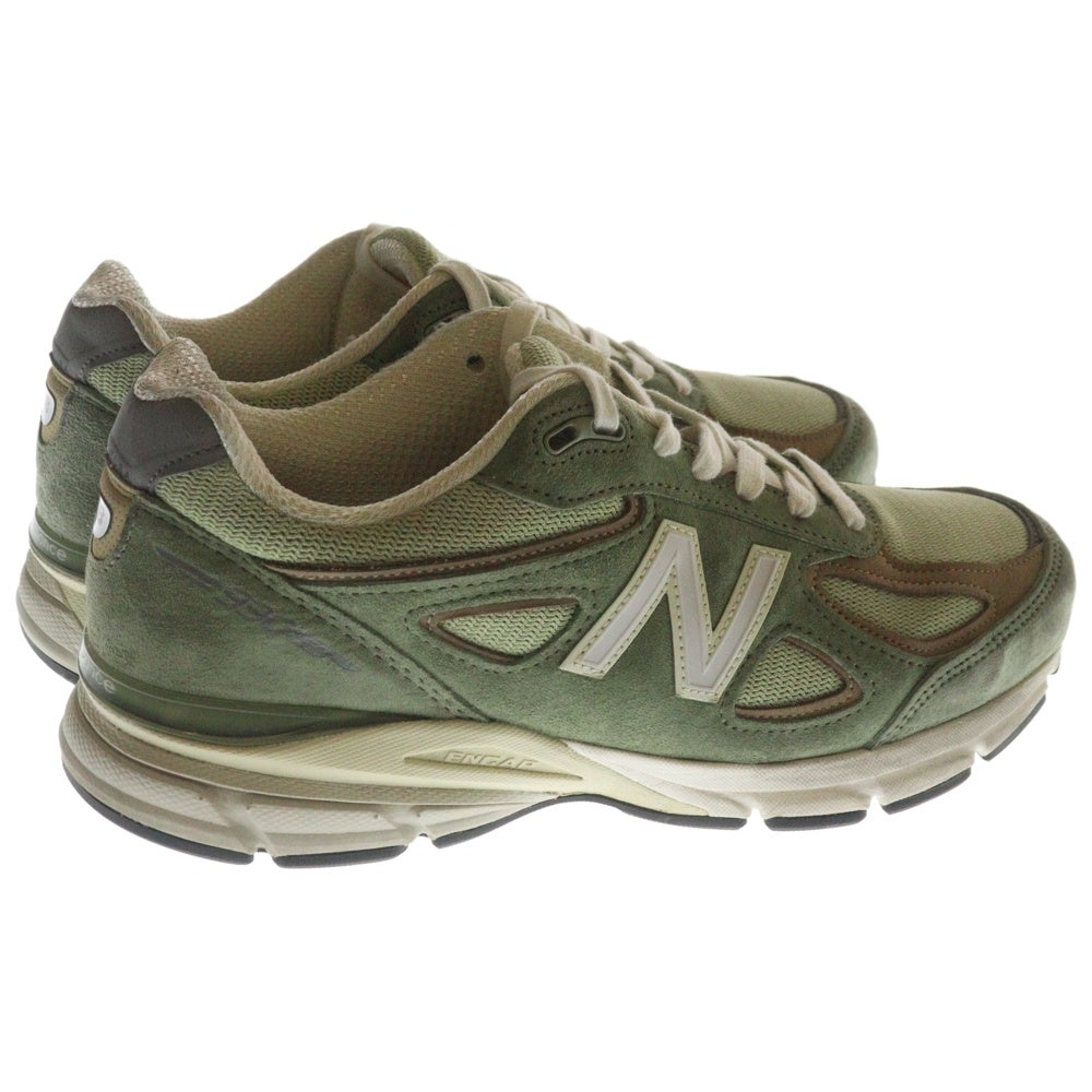 New Balance(ニューバランス) U990GT4 990V4 オリーブ メッシュローカットスニーカー グリーン US9.5/27.5cm