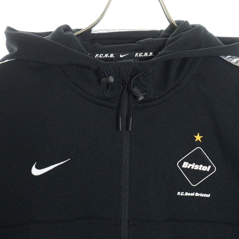 F.C.R.B./F.C.Real Bristol/FCRB(エフシーアールビー/エフシーレアルブリストル) 16SS ×NIKE DRI-FIT KNIT FLEECE HOODY ナイキ ドライフィット ニットフリースフーディー 823123-011