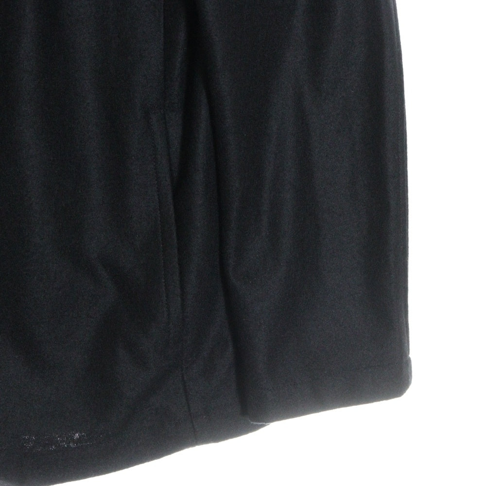 SOPHNET.(ソフネット) 21AW WOOL JERSEY NO COLLAR JACKET ウールジャージー ノーカラージャケット ブラック SOPH-212006