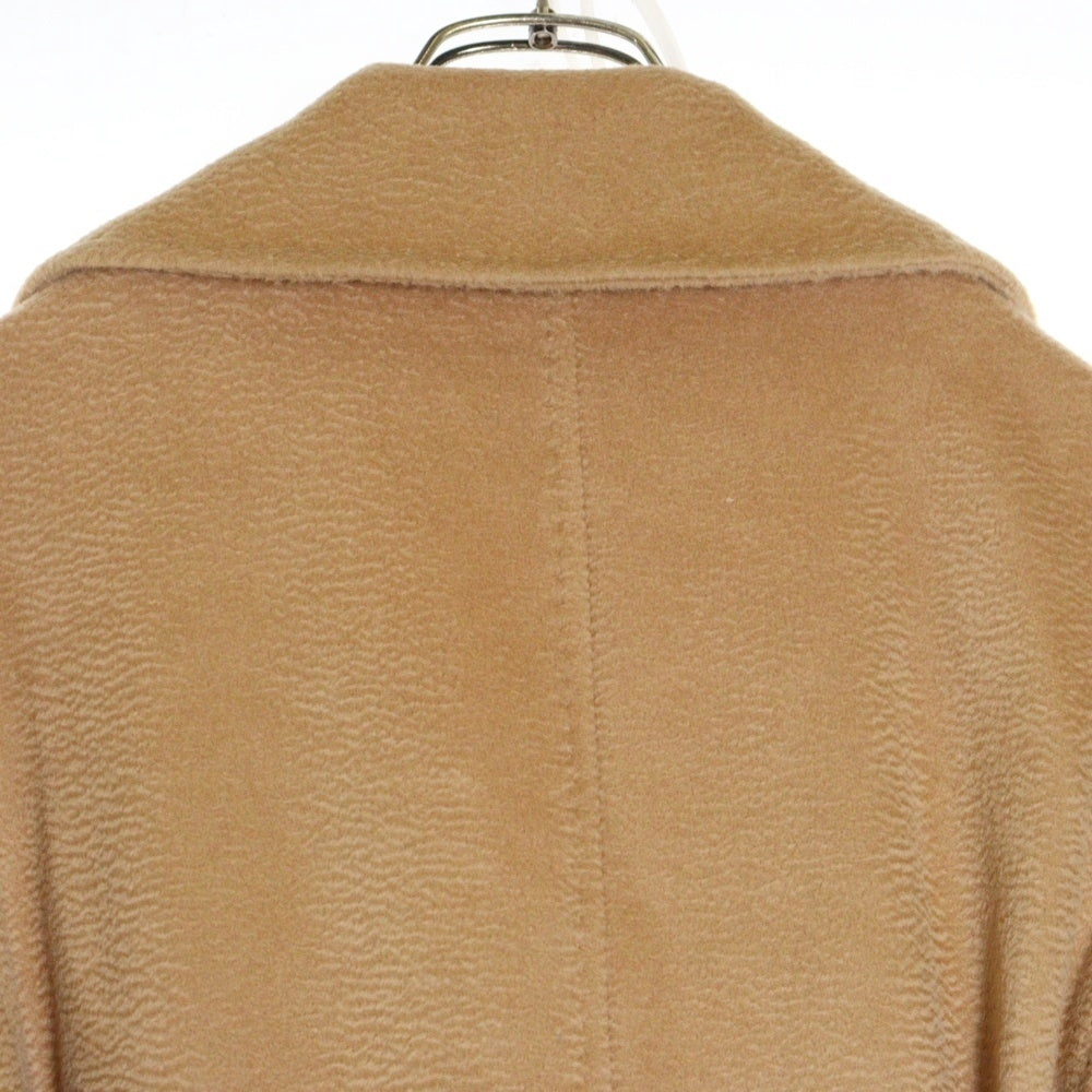 MaxMara(マックスマーラ) 1B ステッチ ベルテッド ダブルカラー ロングコート レディース キャメル 708204600005