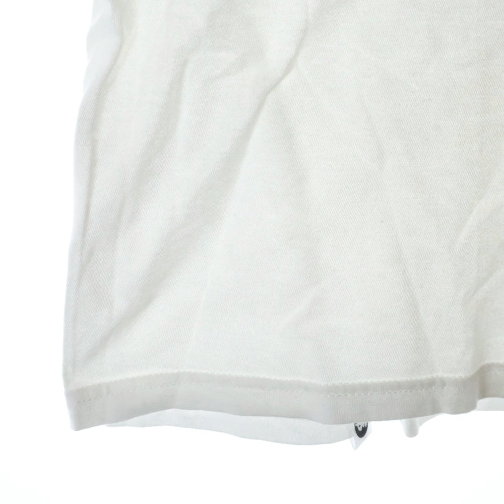 GOODENOUGH(グッドイナフ) カールマルクス フロントプリント クルーネック半袖Tシャツ カットソー ホワイト