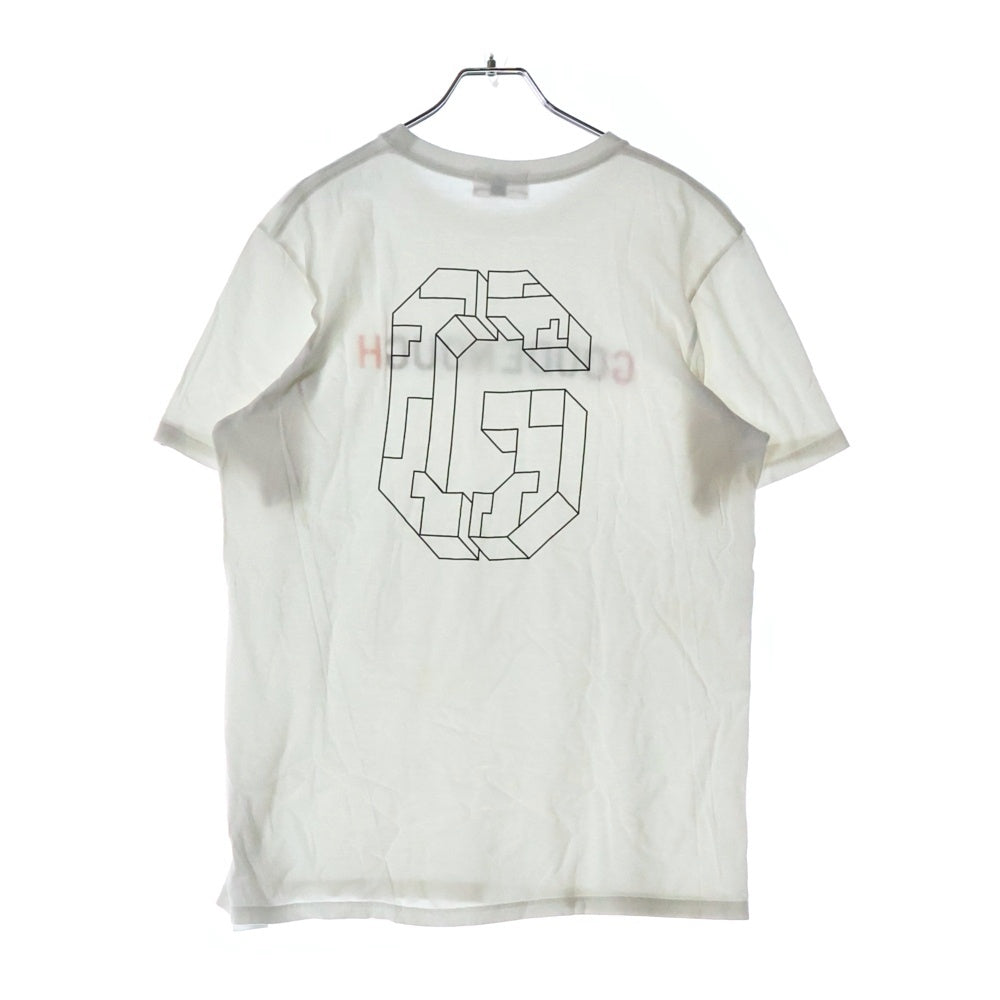 GOODENOUGH(グッドイナフ) フロントロゴプリント クルーネック半袖Tシャツ カットソー ホワイト
