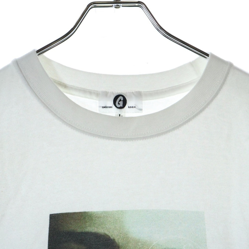 GOODENOUGH(グッドイナフ) THE LABEL OF YOUR SOCIETY ザ ラベル オブ ユア ソサエティ クルーネック半袖Tシャツ カットソー ホワイト