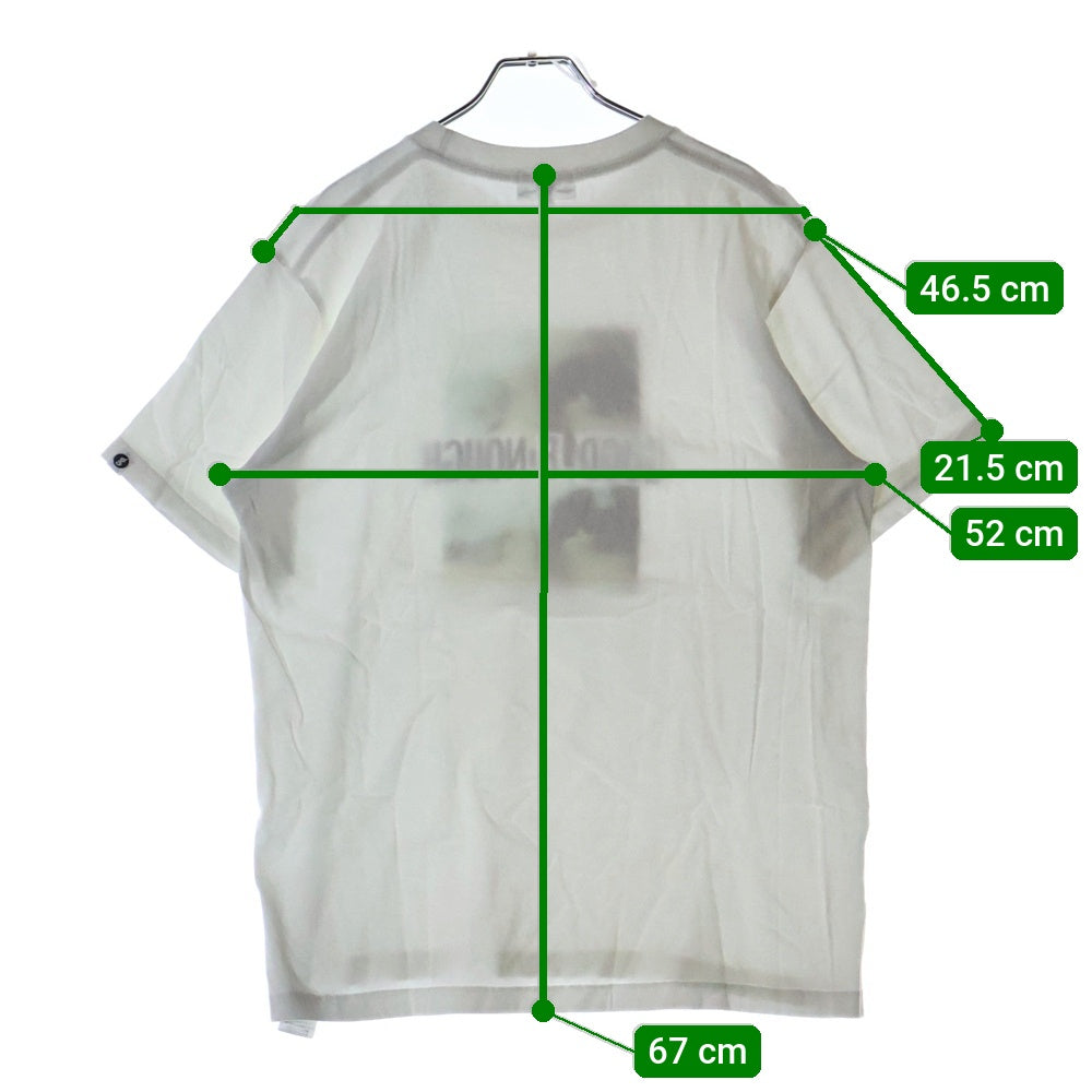 GOODENOUGH(グッドイナフ) THE LABEL OF YOUR SOCIETY ザ ラベル オブ ユア ソサエティ クルーネック半袖Tシャツ カットソー ホワイト