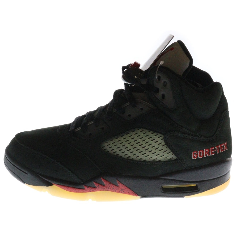 NIKE(ナイキ) AIR JORDAN 5 RETRO GORE-TEX OFF-NOIR エア ジョーダン 5 レトロ ゴアテックス オフノアール ハイカットスニーカー ブラック US11/28cm DR0092-001