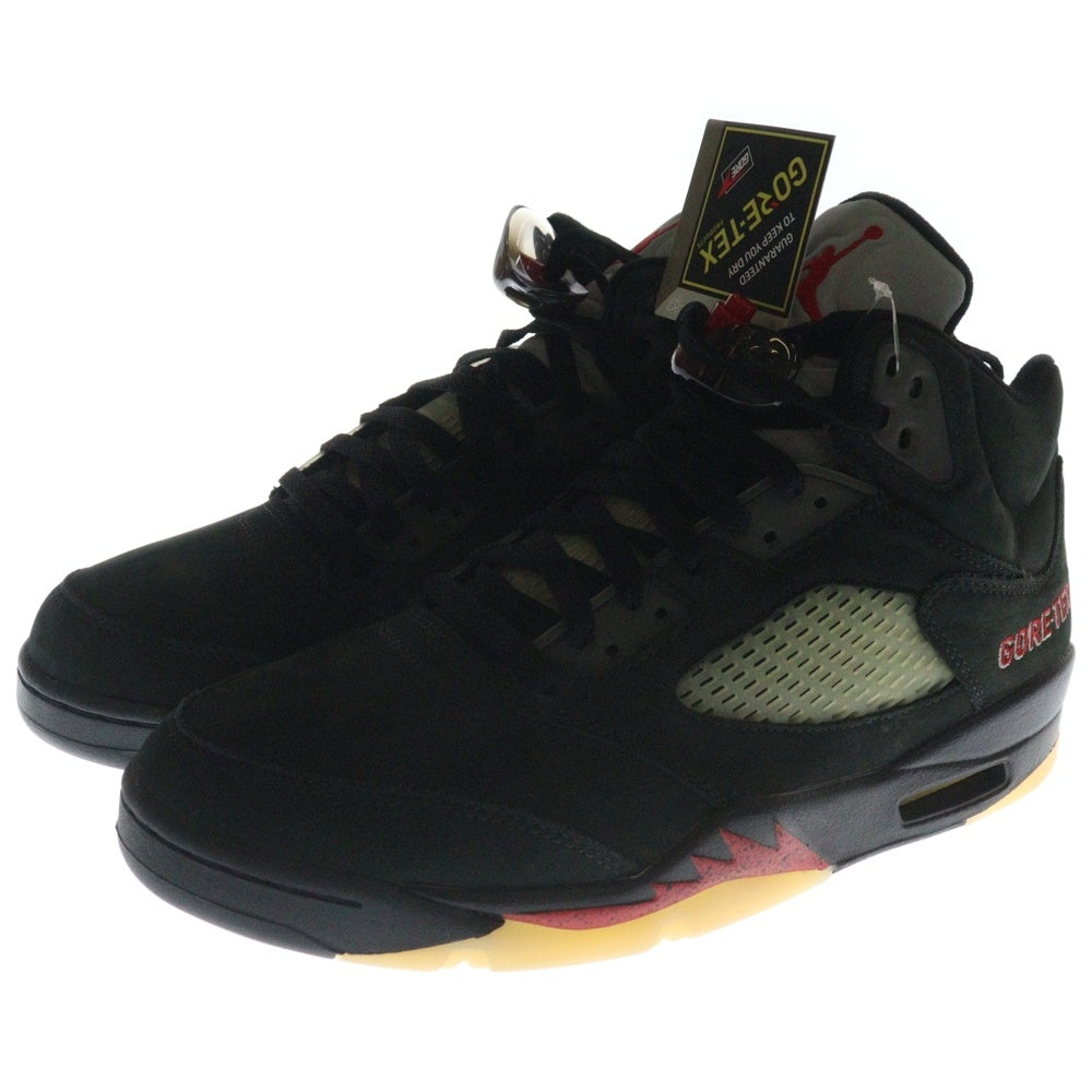 NIKE(ナイキ) AIR JORDAN 5 RETRO GORE-TEX OFF-NOIR エア ジョーダン 5 レトロ ゴアテックス オフノアール ハイカットスニーカー ブラック US11/28cm DR0092-001