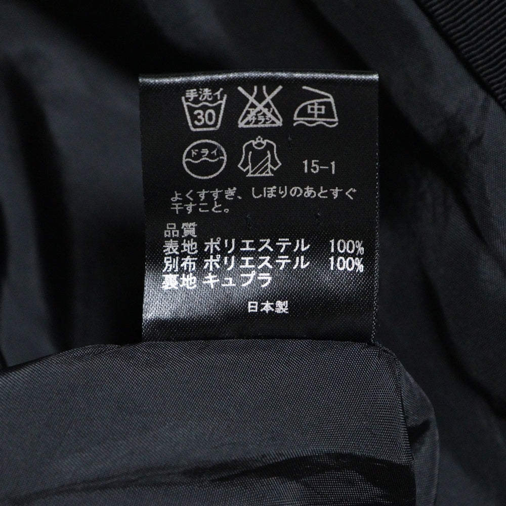 Paul Smith(ポールスミス) フラワープリント切替 プリーツ ノースリーブ ワンピース ブラック