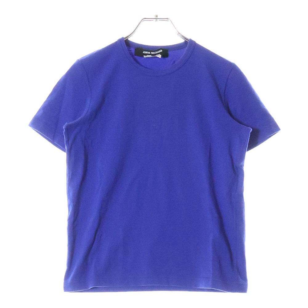 JUNYA WATANABE COMME des GARCONS(ジュンヤワタナベ コムデギャルソン) 13SS AD2012 クルーネック ハーフスリーブ カットソー 半袖 Tシャツ ブルー レディース JK-T032