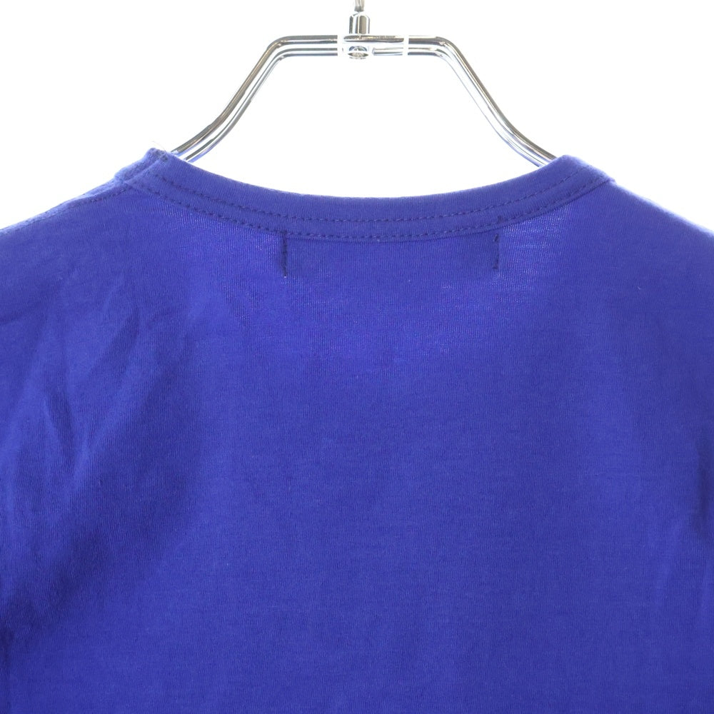 JUNYA WATANABE COMME des GARCONS(ジュンヤワタナベ コムデギャルソン) 13SS AD2012 クルーネック ハーフスリーブ カットソー 半袖 Tシャツ ブルー レディース JK-T032