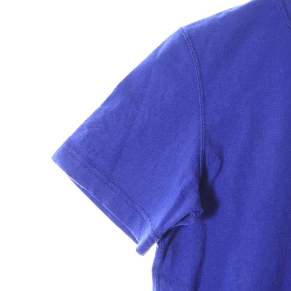 JUNYA WATANABE COMME des GARCONS(ジュンヤワタナベ コムデギャルソン) 13SS AD2012 クルーネック ハーフスリーブ カットソー 半袖 Tシャツ ブルー レディース JK-T032