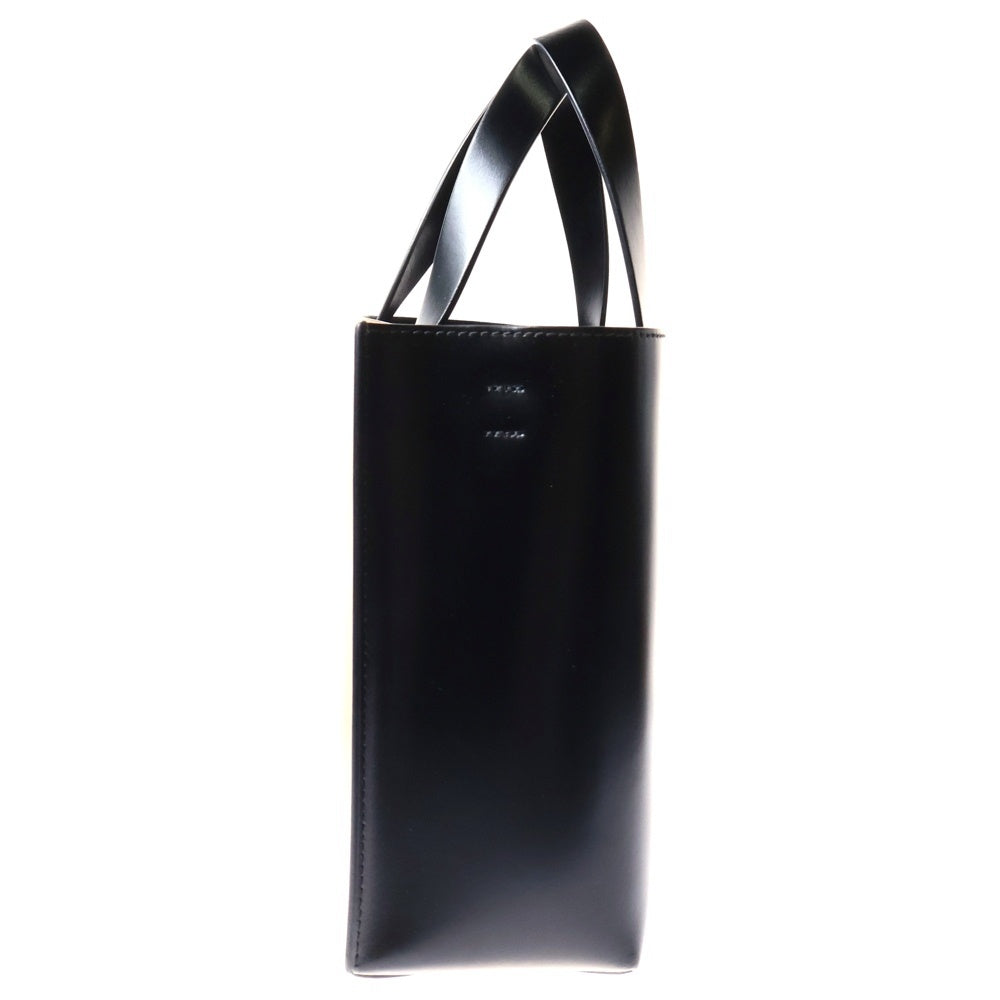 MARNI(マルニ) MUSEO MINI ミュゼオミニ スクエア 2WAY レザー ショルダーバッグ ハンド ブラウン レディース SHMP0039Y0