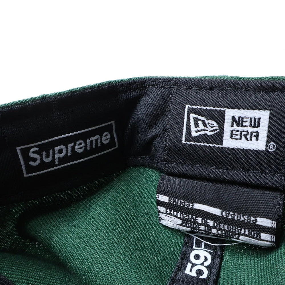 SUPREME(シュプリーム) 20AW ×New Era S Logo Sロゴ ベースボールキャップ 帽子 グリーン G28 06012020
