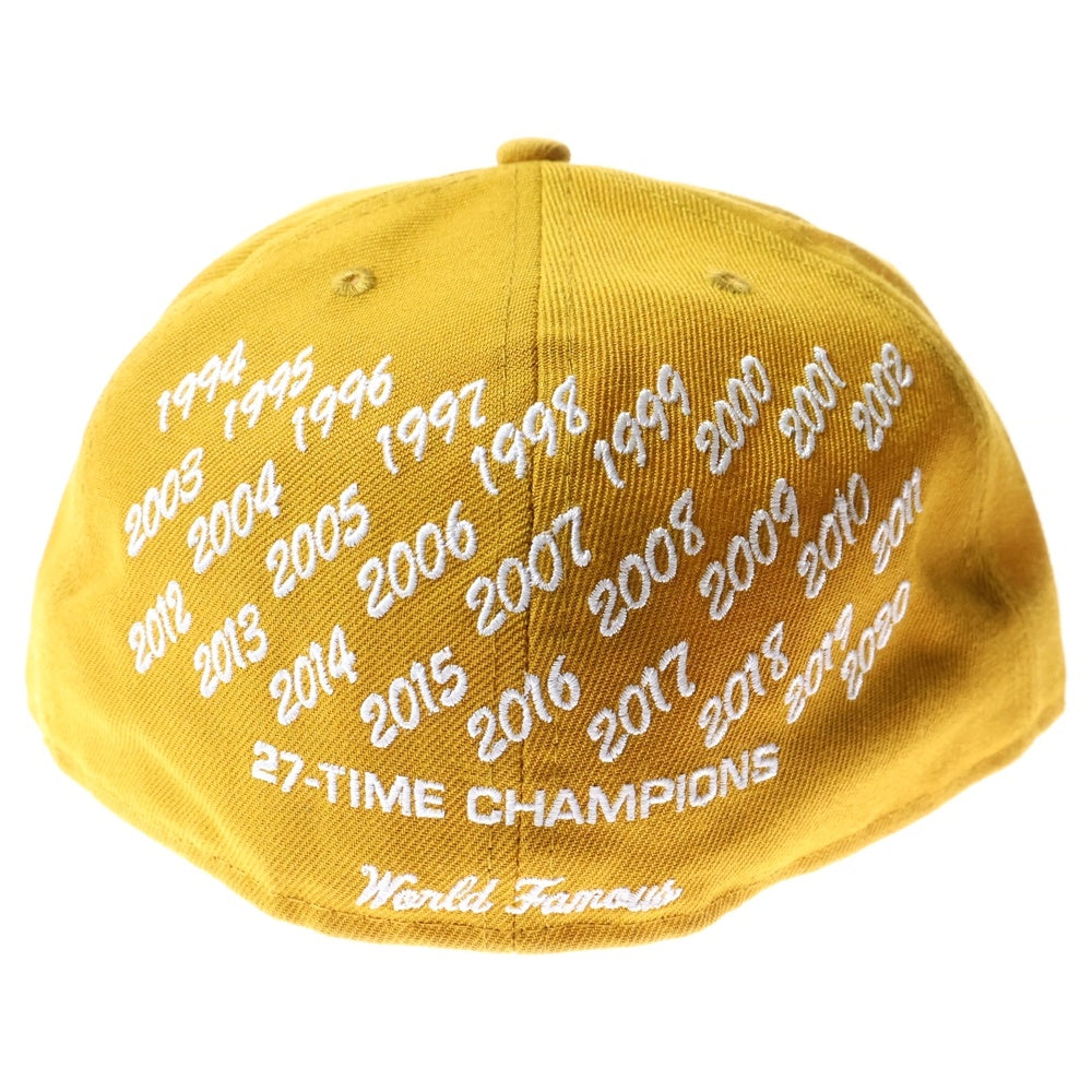 SUPREME(シュプリーム) ×New Era 21SS Champions Box Logo ニューエラ チャンピオンズ ボックスロゴ ベースボールキャップ 帽子 イエロー G2702012021