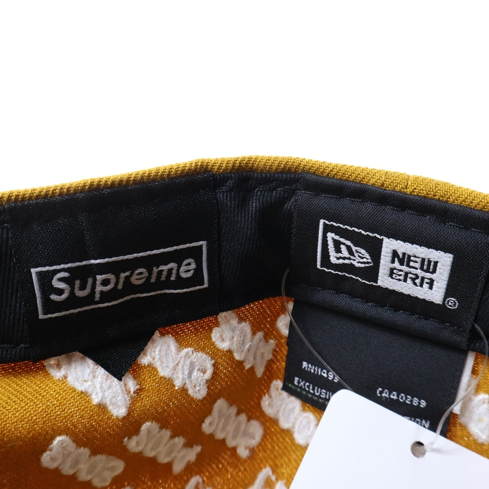 SUPREME(シュプリーム) ×New Era 21SS Champions Box Logo ニューエラ チャンピオンズ ボックスロゴ ベースボールキャップ 帽子 イエロー G2702012021