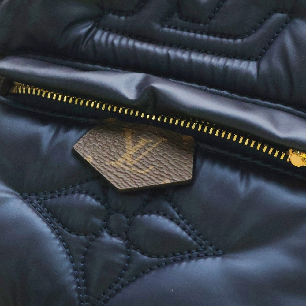 LOUIS VUITTON(ルイヴィトン) モノグラム パームスプリングス ナイロン バックパック リュック ネイビー レディース RFID M21060