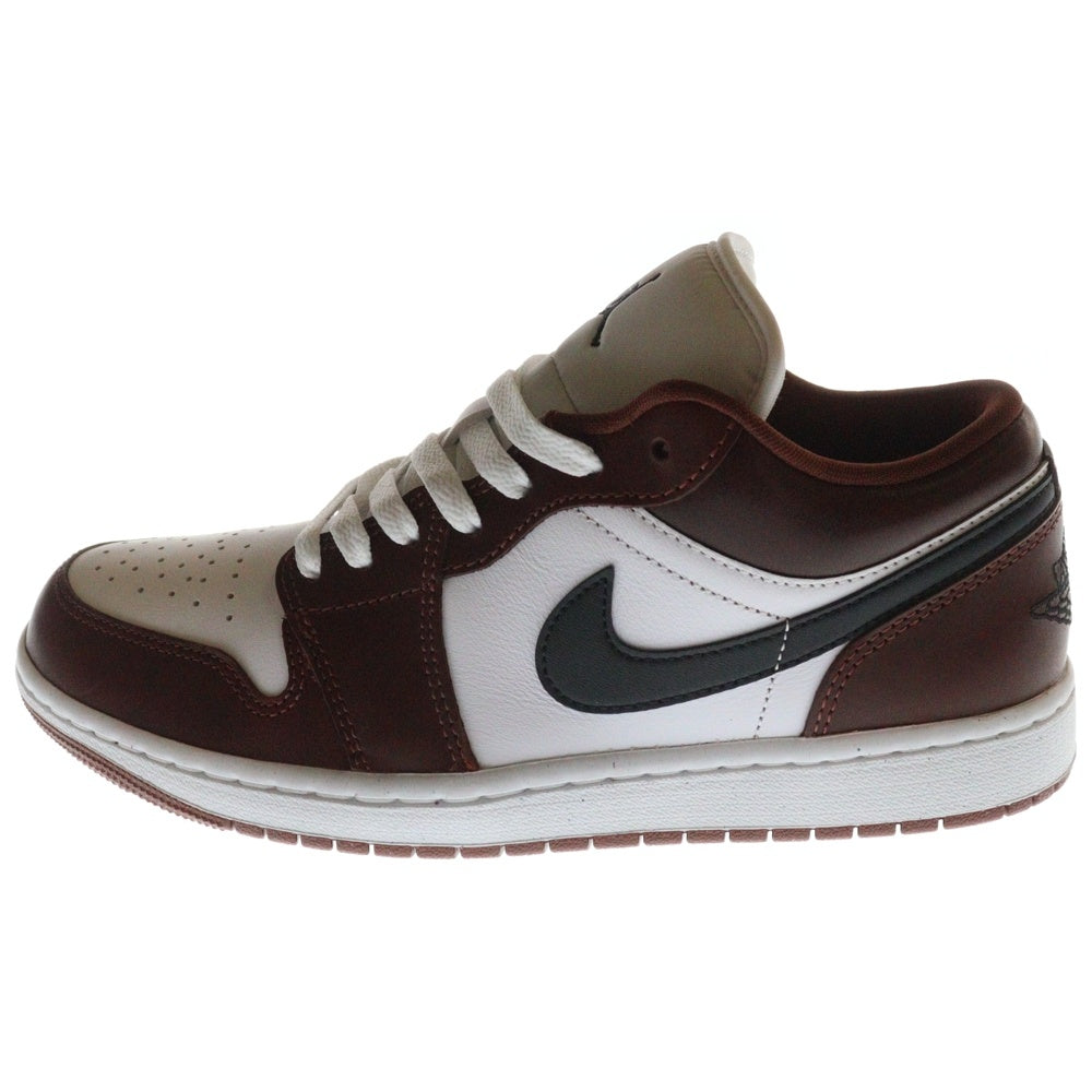 NIKE(ナイキ) AIR JORDAN 1 LOW SE DARK PONY エアジョーダン1 SE ダークポニー ローカットスニーカー ホワイト/ブラウン US8/26cn HF3148-102