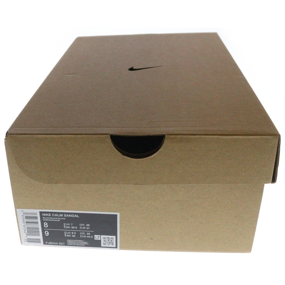 NIKE(ナイキ) CALM SANDAL BLACK カーム サンダル ブラック US8/26cm FJ6044-001