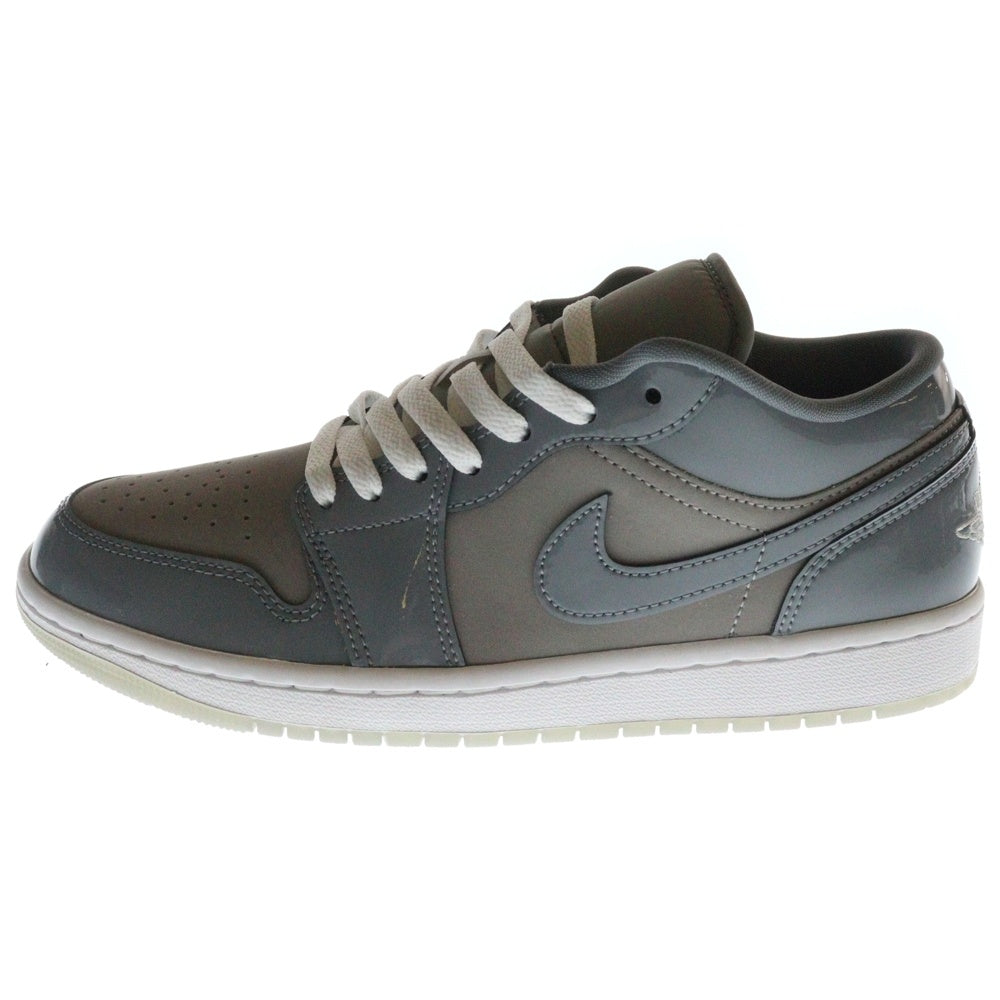 NIKE(ナイキ) AIR JORDAN 1 LOW SE MEDIUM GREY COOL GREY WHITE エアジョーダン1 SE ミディアムグレー クールグレー ホワイト ローカットスニーカー US8/26cm HF3148-001