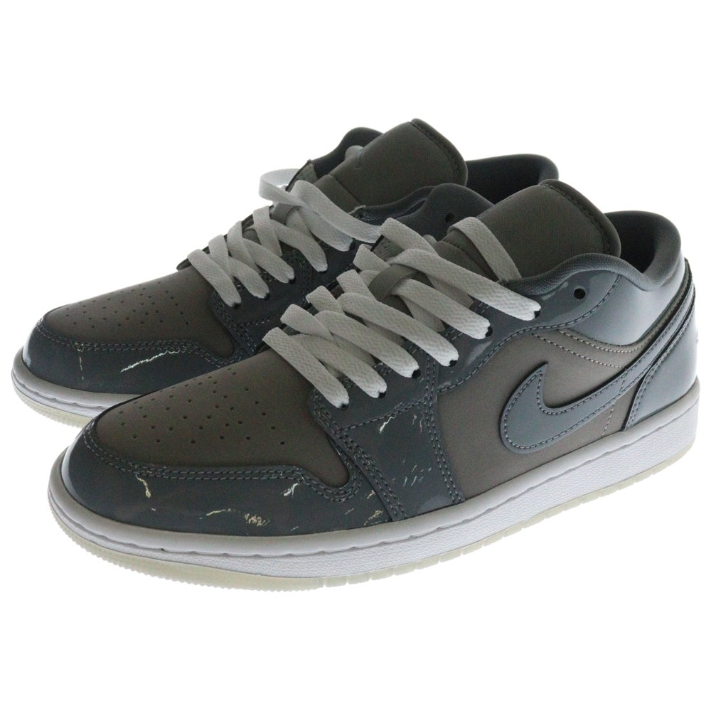 NIKE(ナイキ) AIR JORDAN 1 LOW SE MEDIUM GREY COOL GREY WHITE エアジョーダン1 SE ミディアムグレー クールグレー ホワイト ローカットスニーカー US8/26cm HF3148-001